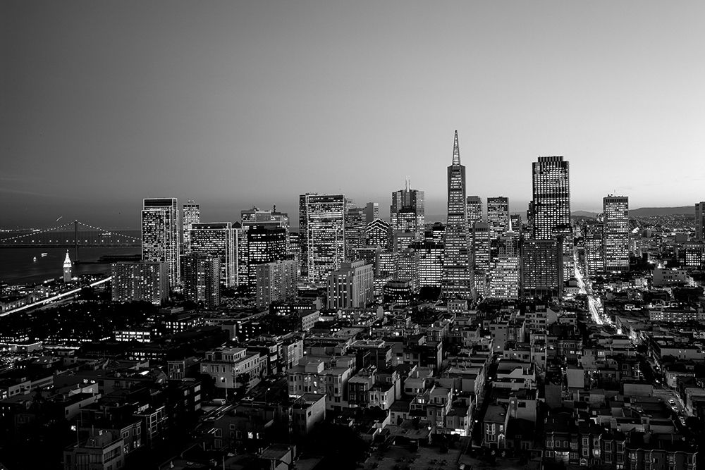 San Francisco California at dusk art print by Carol Highsmith for $57.95 CAD