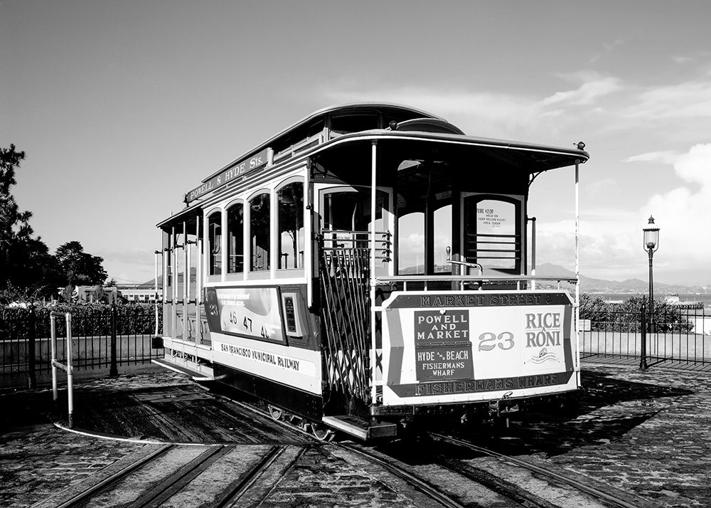 Cable car turnaround San Francisco California art print by Carol Highsmith for $57.95 CAD