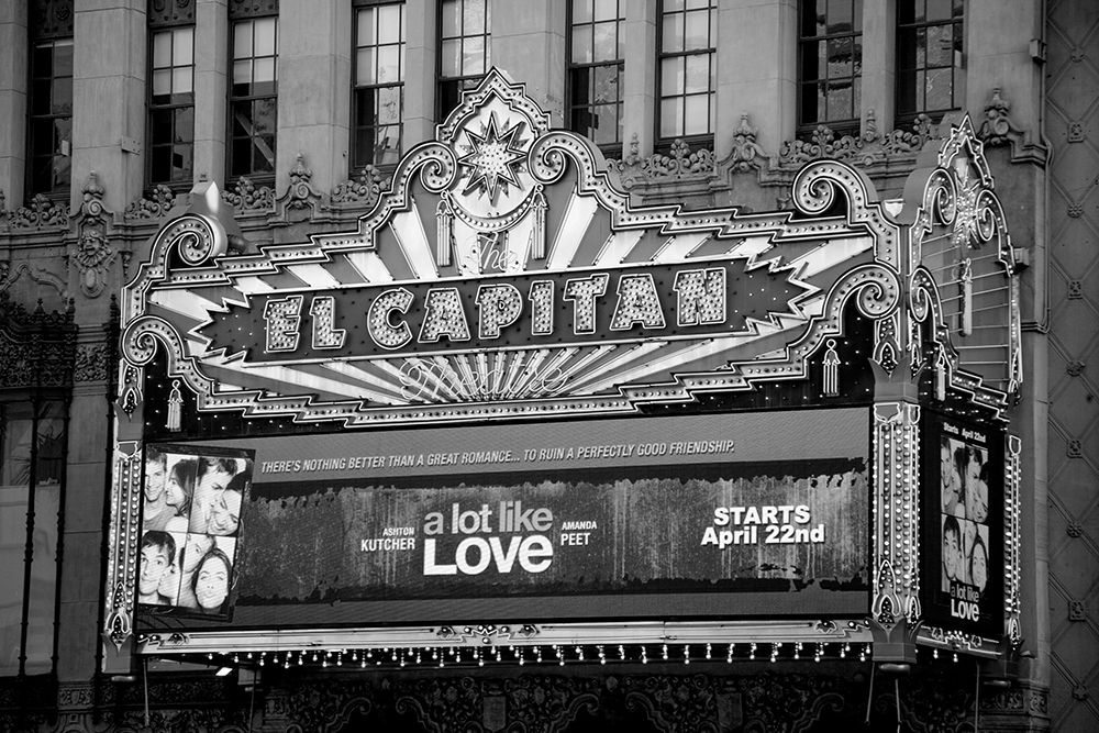 El Capitan Theatre Marquee Los Angeles California art print by Carol Highsmith for $57.95 CAD