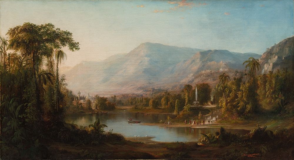 Vale of Kashmir art print by Robert S. Duncanson for $57.95 CAD