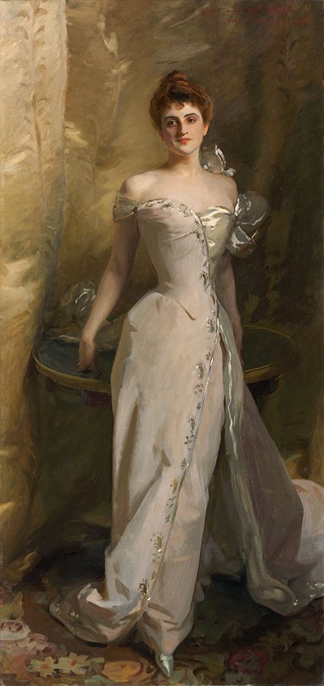 Portrait of Lisa Colt Curtis art print by John Singer Sargent for $57.95 CAD