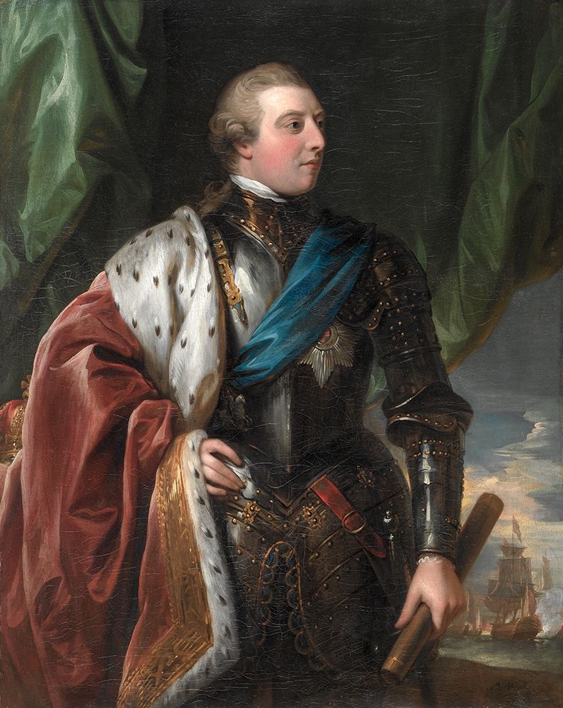 George III art print by Benjamin West for $57.95 CAD