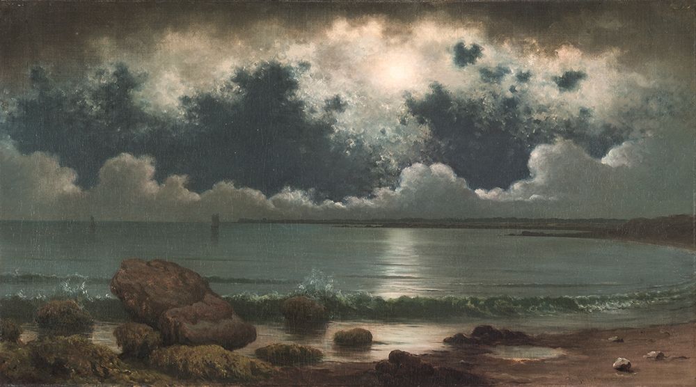 Point Judith Rhode Island art print by Martin Johnson Heade for $57.95 CAD
