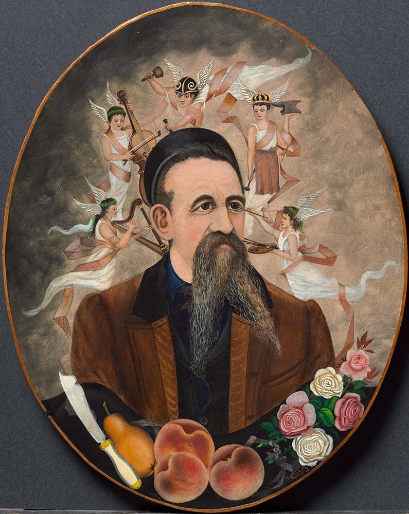 Self Portrait with Five Muses art print by Henry Church for $57.95 CAD