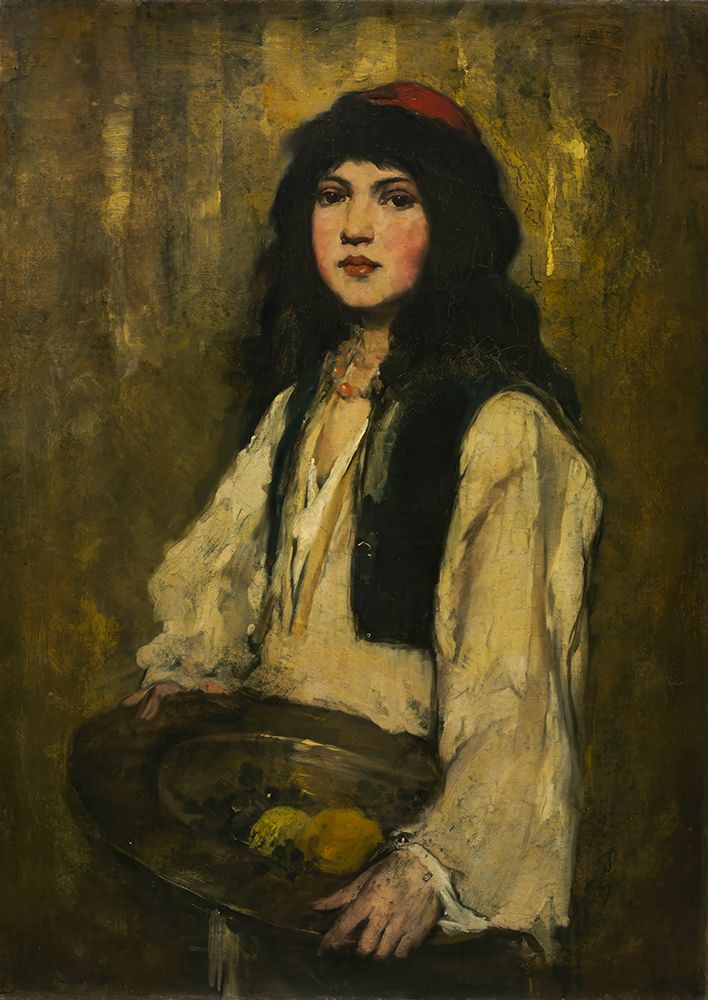 The Venetian Girl art print by Frank Duveneck for $57.95 CAD