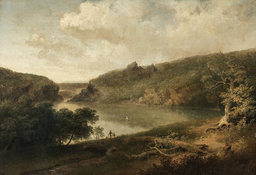 View of a Lake art print by Thomas Doughty for $57.95 CAD