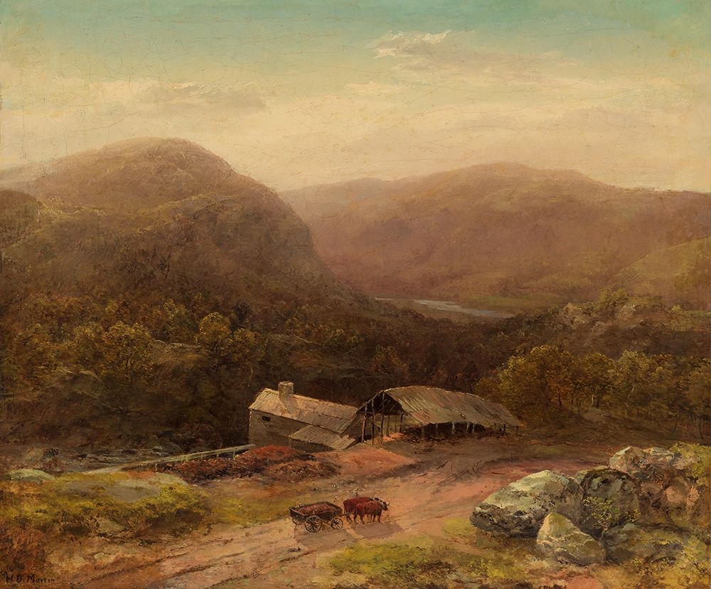 In the Housatonic Valley art print by Homer Dodge Martin for $57.95 CAD