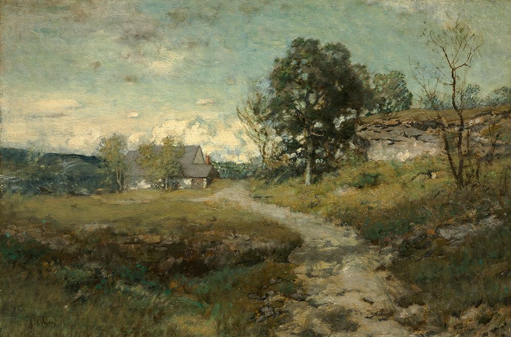 Arkville Landscape art print by Alexander H Wyant for $57.95 CAD