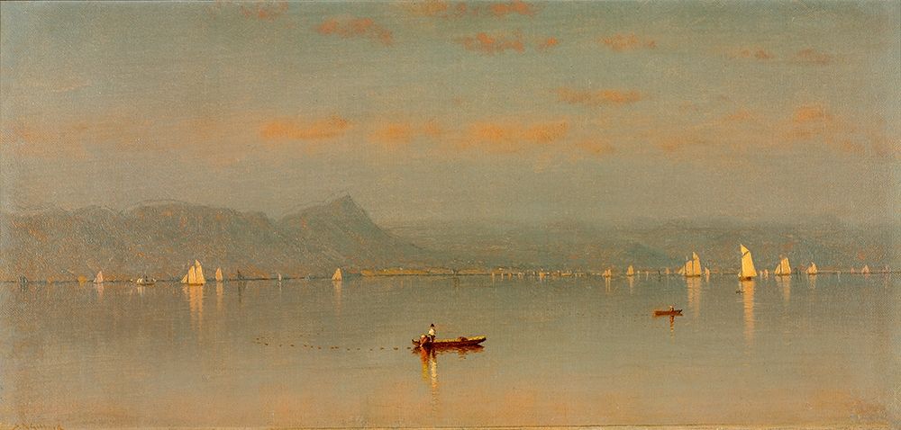 Haverstraw Bay art print by Sanford Robinson Gifford for $57.95 CAD