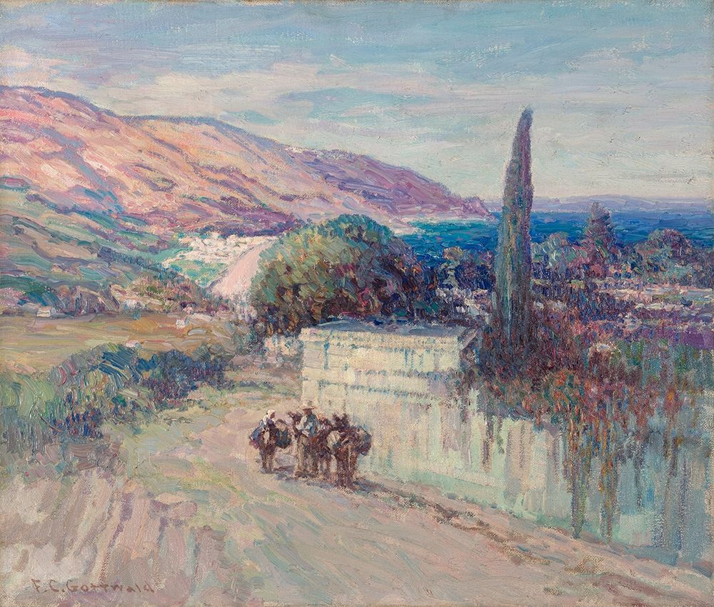 Italian Landscape art print by Frederick Gottwald for $57.95 CAD