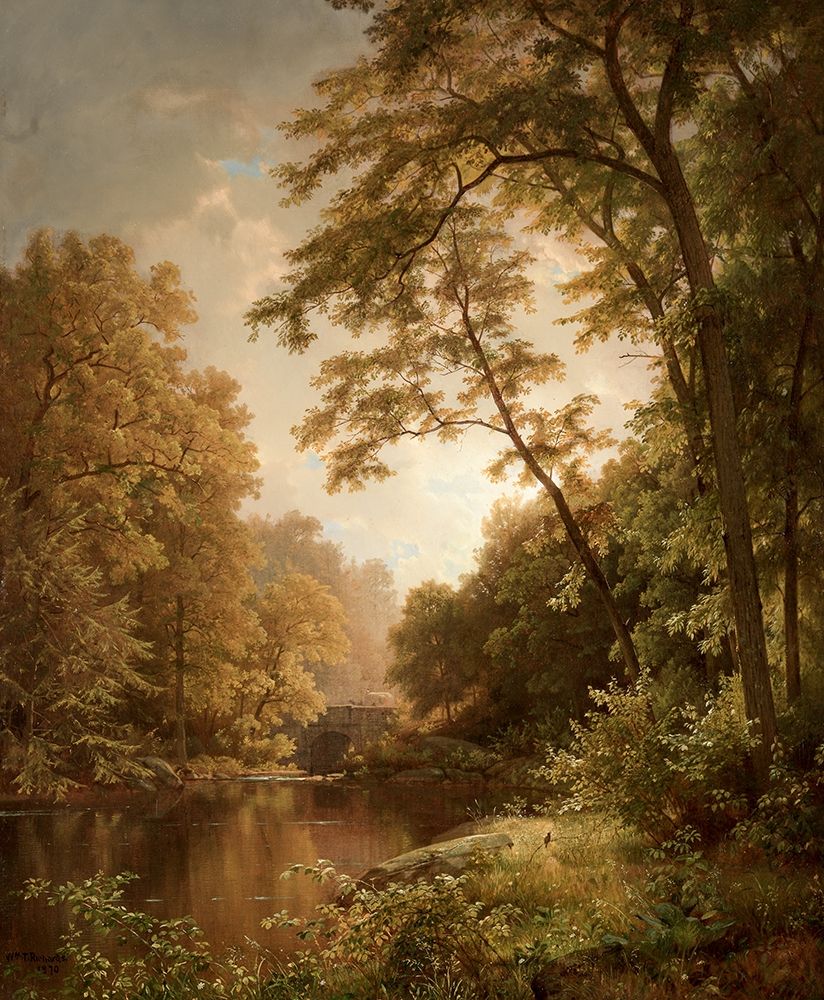 June Day art print by William Trost Richards for $57.95 CAD
