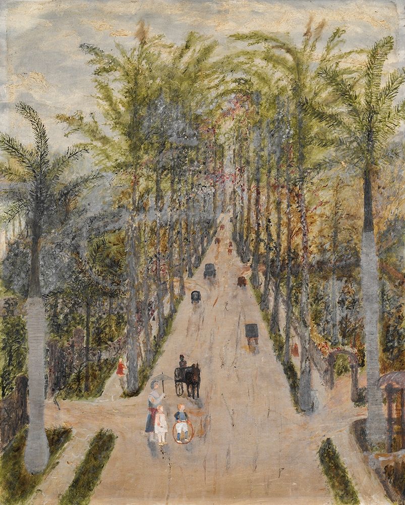 The Palm Alley art print by Frank E Case for $57.95 CAD