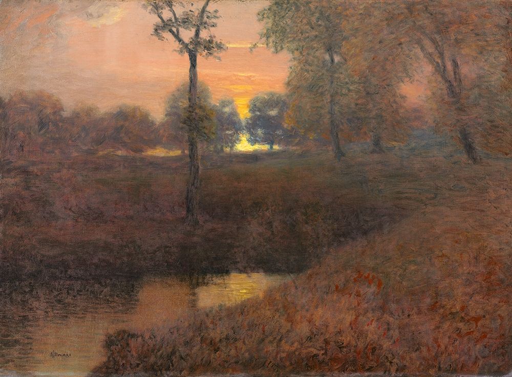Evening art print by Hugh Huntington Howard for $57.95 CAD