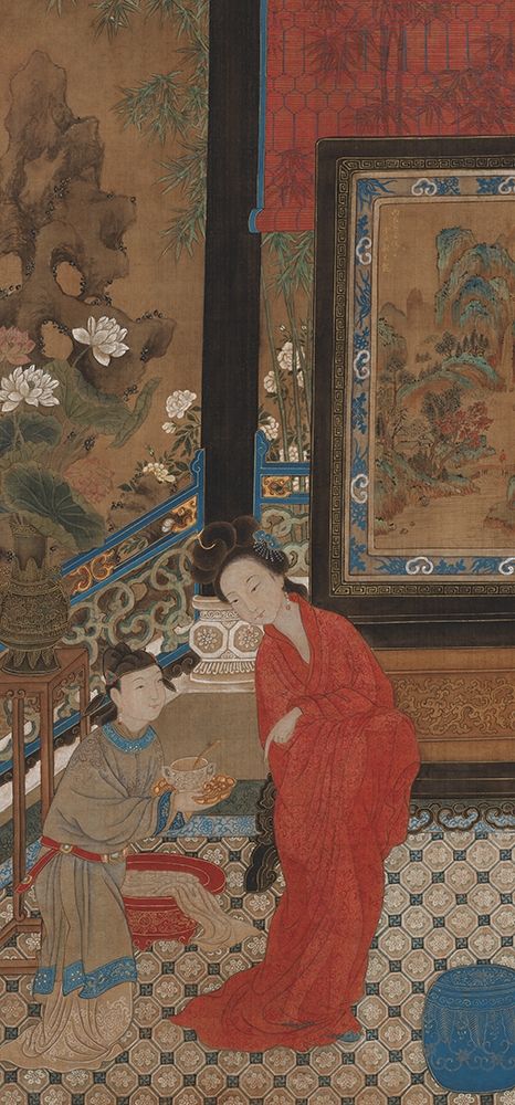 Yang Guifei Leaving the Bath art print by China Qing dynasty for $57.95 CAD