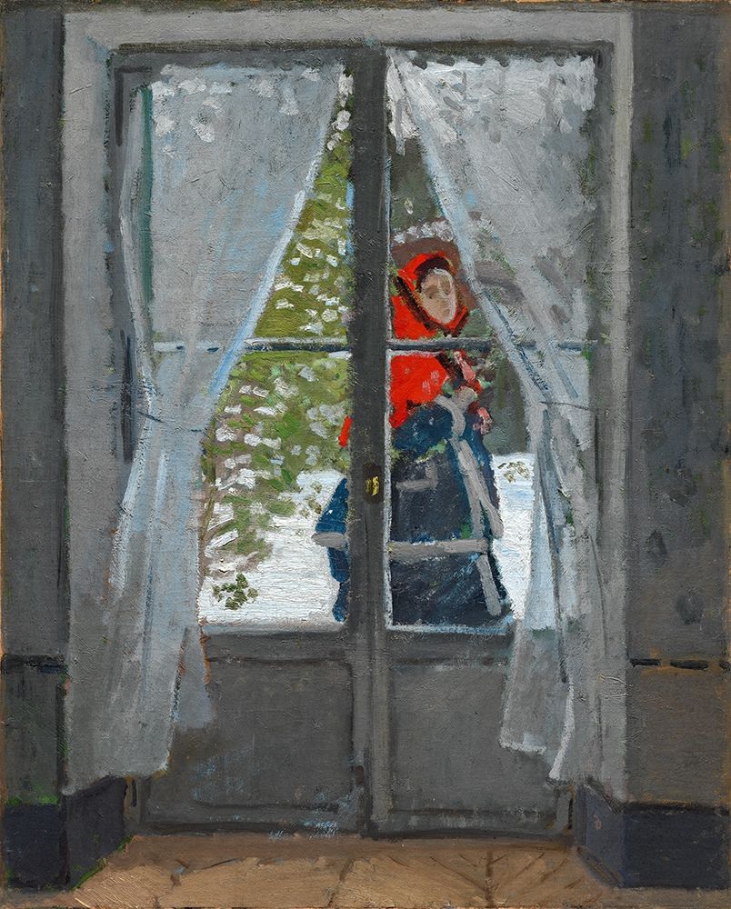 The Red Kerchief art print by Claude Monet for $57.95 CAD