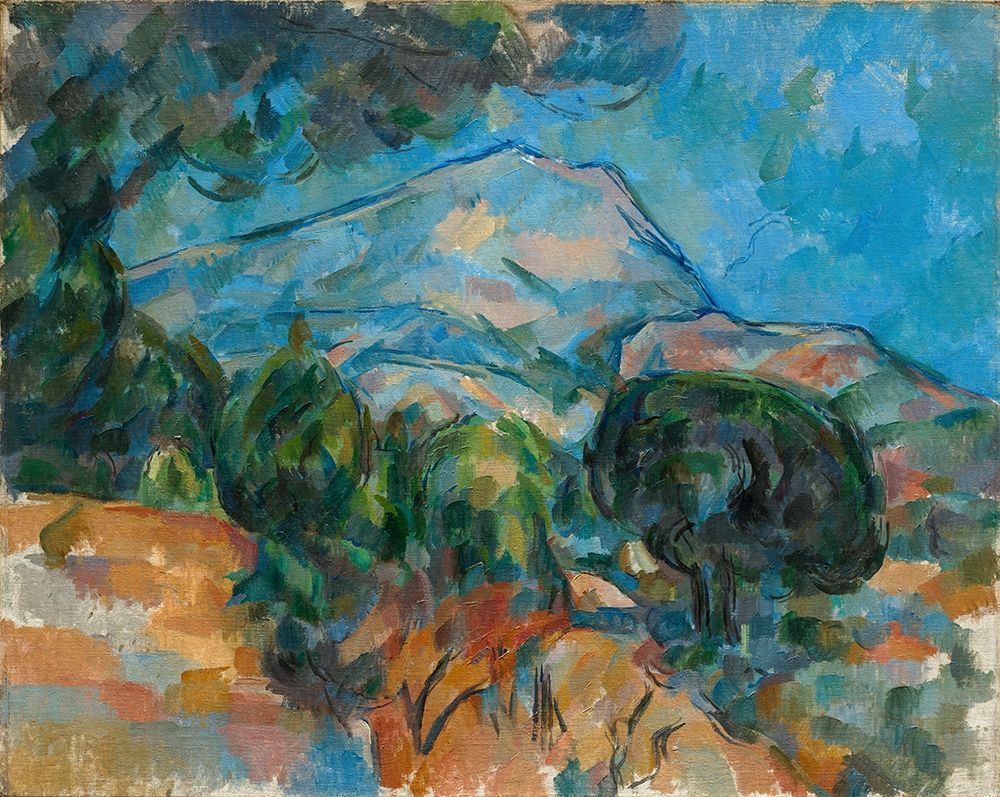 Mount Sainte Victoire art print by Paul Cezanne for $57.95 CAD