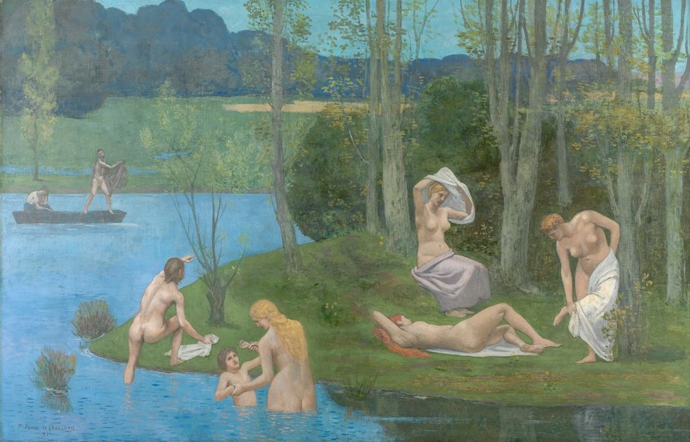 Summer art print by Pierre Puvis de Chavannes for $57.95 CAD