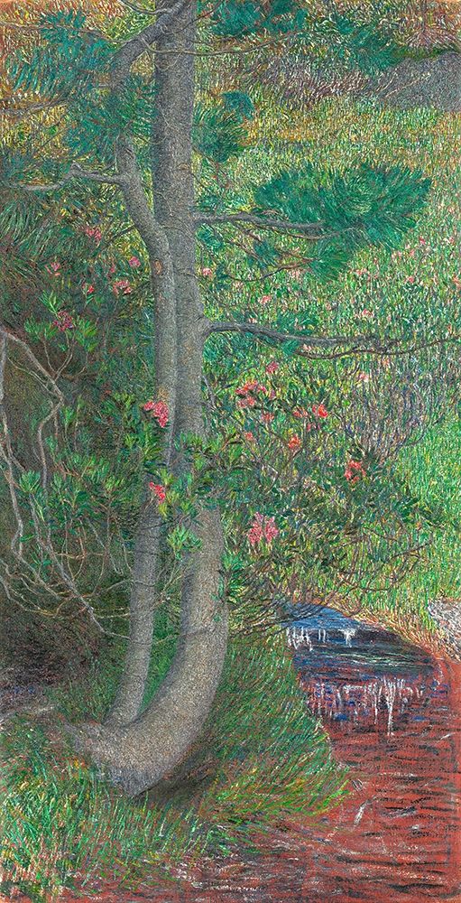 Pine Tree art print by Giovanni Segantini for $57.95 CAD