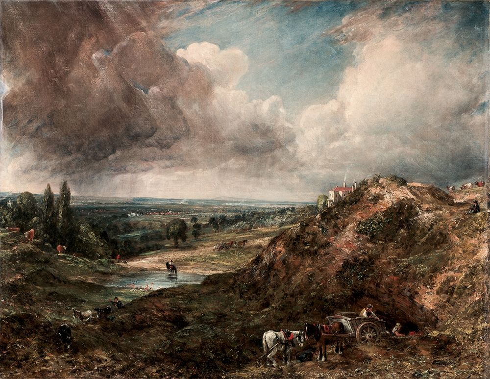 Branch Hill Pond, Hampstead art print by John Constable for $57.95 CAD