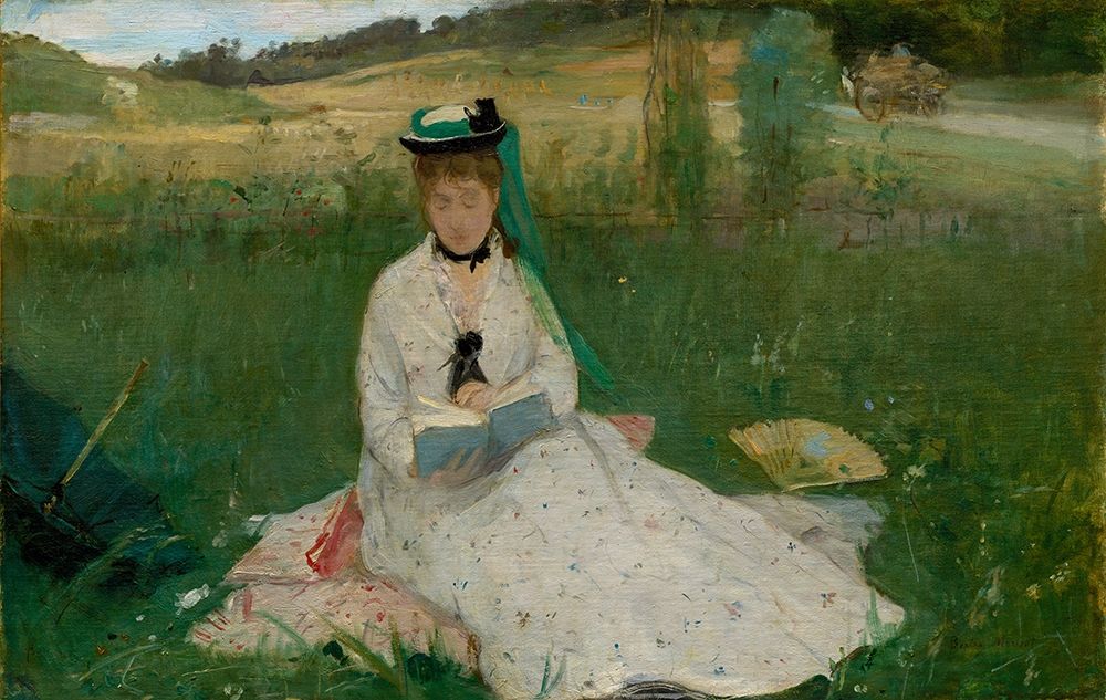Reading art print by Berthe Morisot for $57.95 CAD