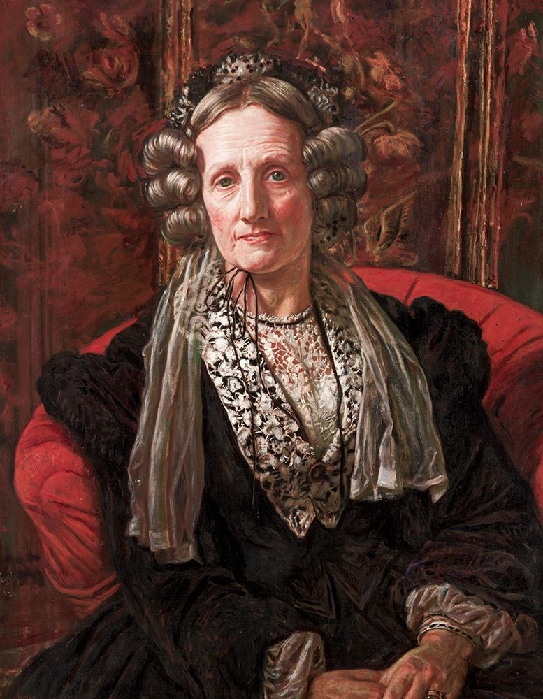 Mrs. George Waugh art print by William Holman Hunt for $57.95 CAD