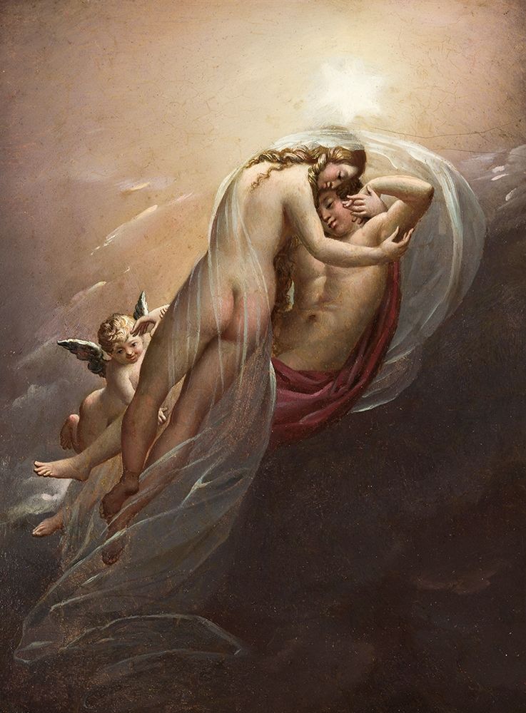 Aurora and Cephalus art print by Anne-Louis Girodet de Roucy-Trioson for $57.95 CAD