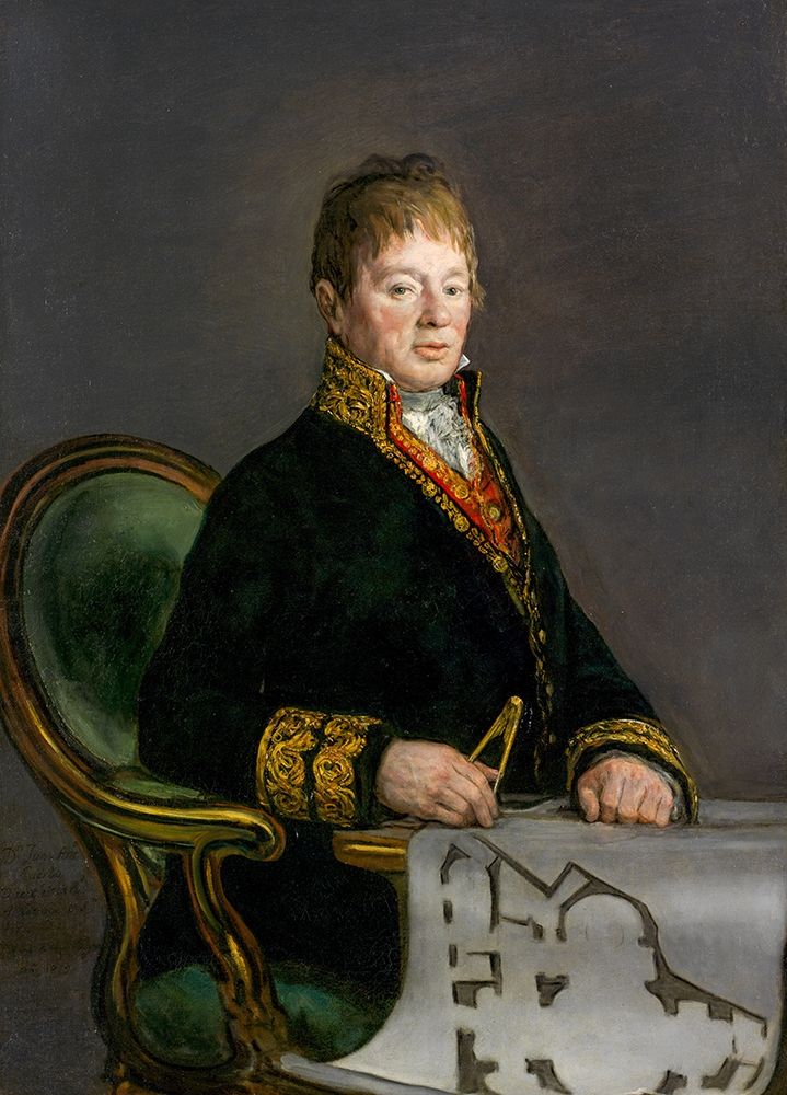 Portrait of Don Juan Antonio Cuervo art print by Francisco Goya for $57.95 CAD