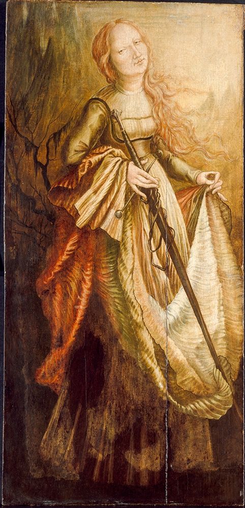 St. Catherine art print by After Matthias Grunewald for $57.95 CAD