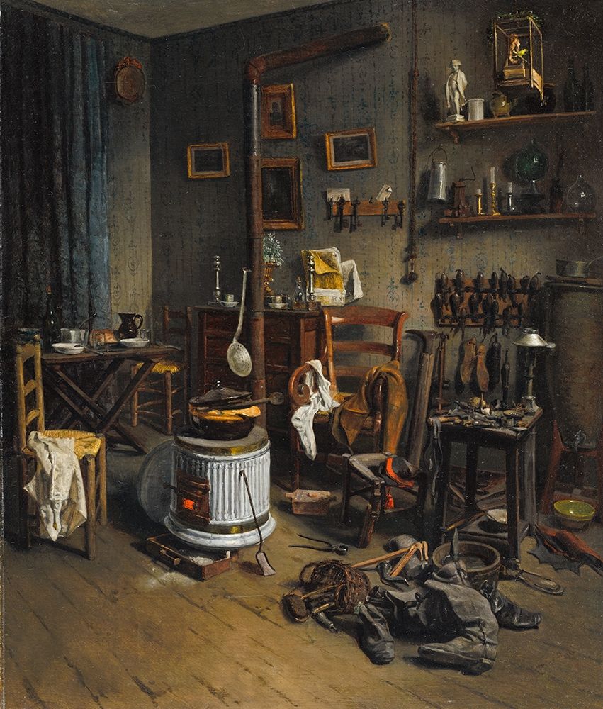Cobblers Quarters art print by Jean-Alphonse Duplessy for $57.95 CAD