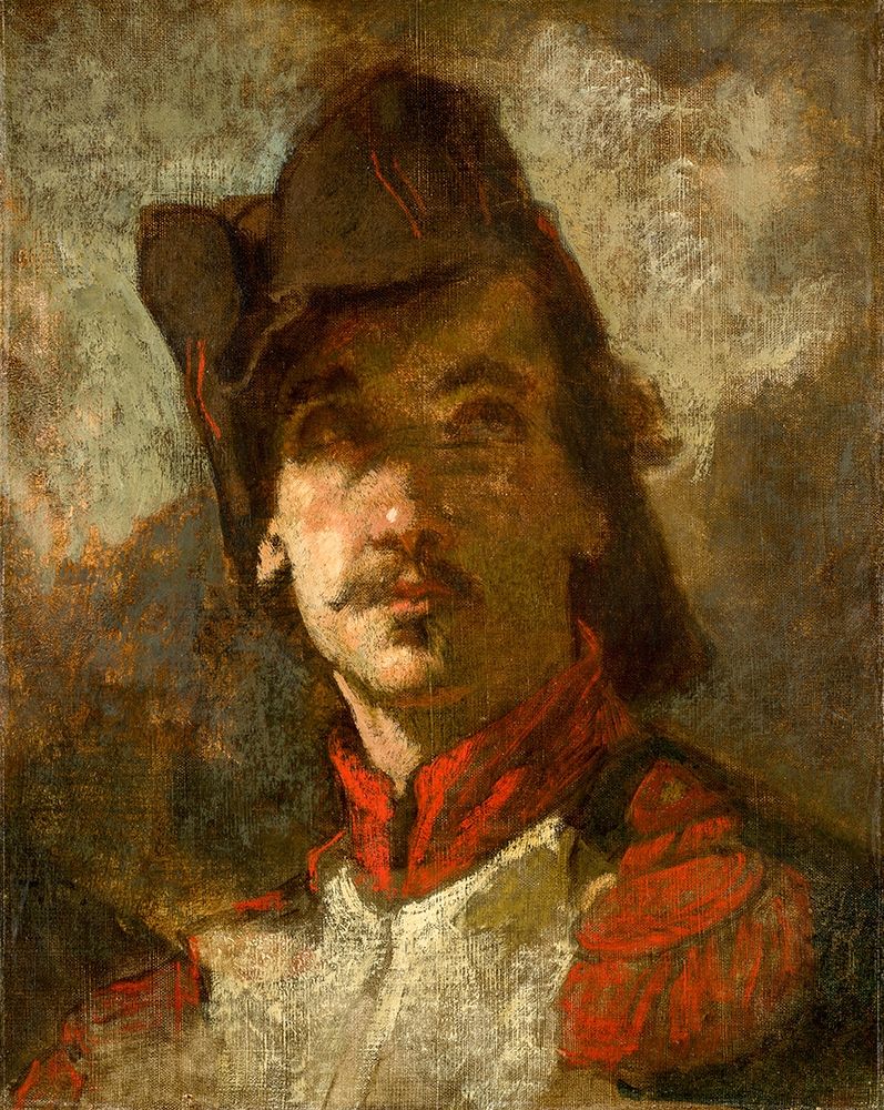 A Volunteer of 1792 art print by Thomas Couture for $57.95 CAD
