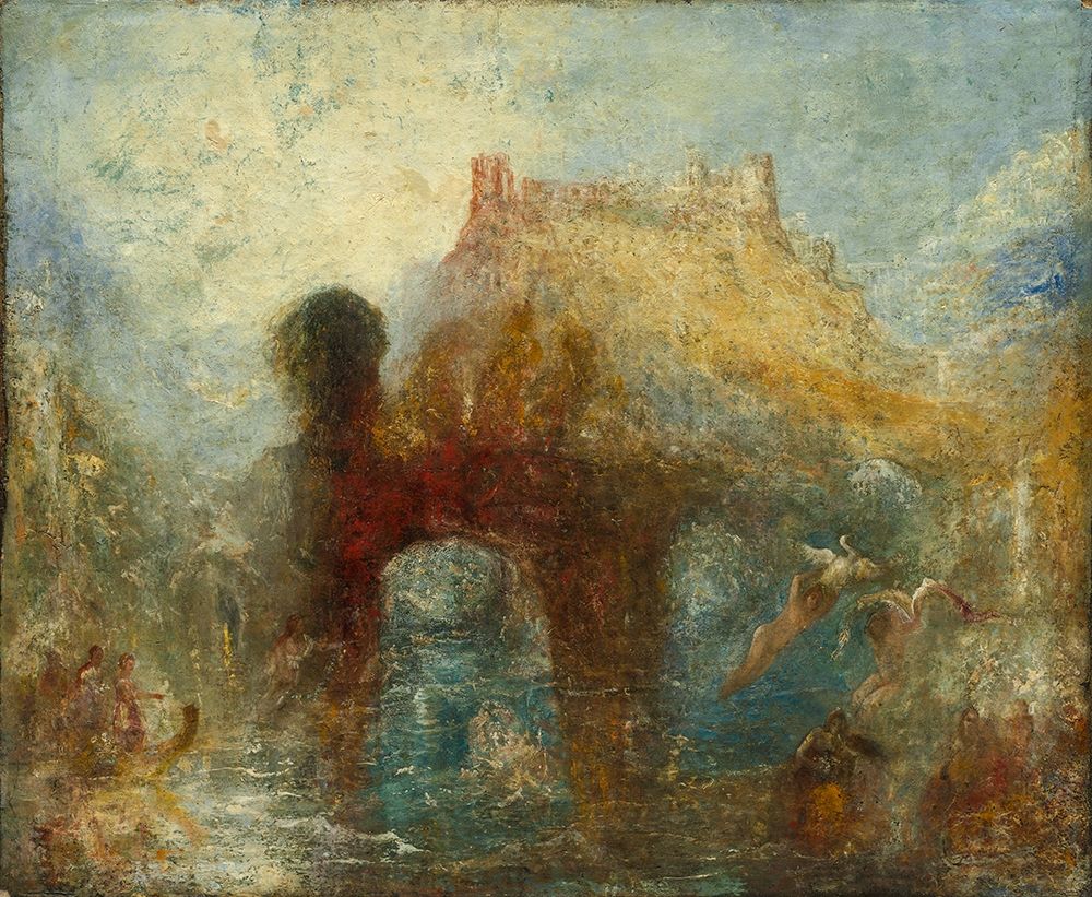 Queen Mabs Cave art print by Joseph Mallord William Turner for $57.95 CAD