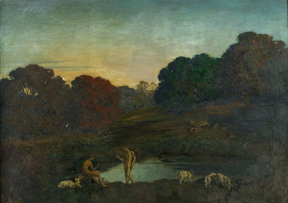 Pastoral Scene art print by Rene Menard for $57.95 CAD