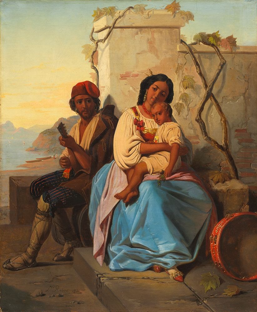 Italian Scene art print by After Leopold Robert for $57.95 CAD