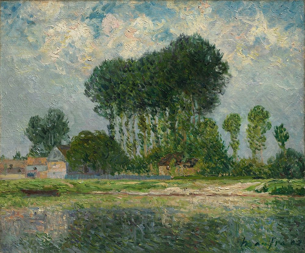 The River art print by Maxime Maufra for $57.95 CAD
