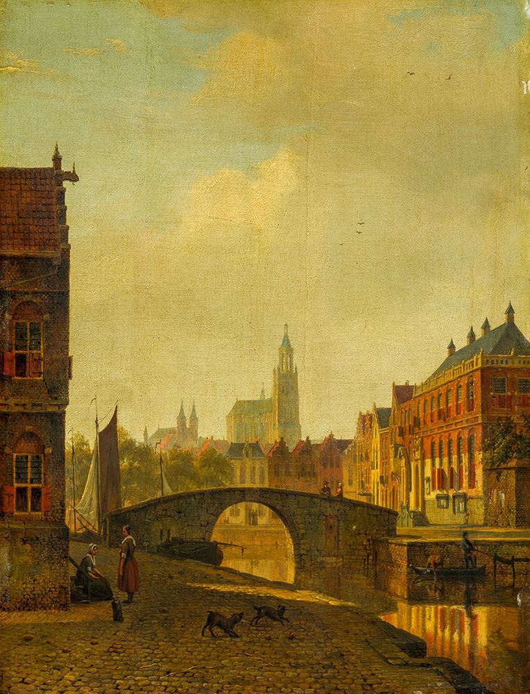 Imaginary View of Arnhem art print by George Andries Roth for $57.95 CAD