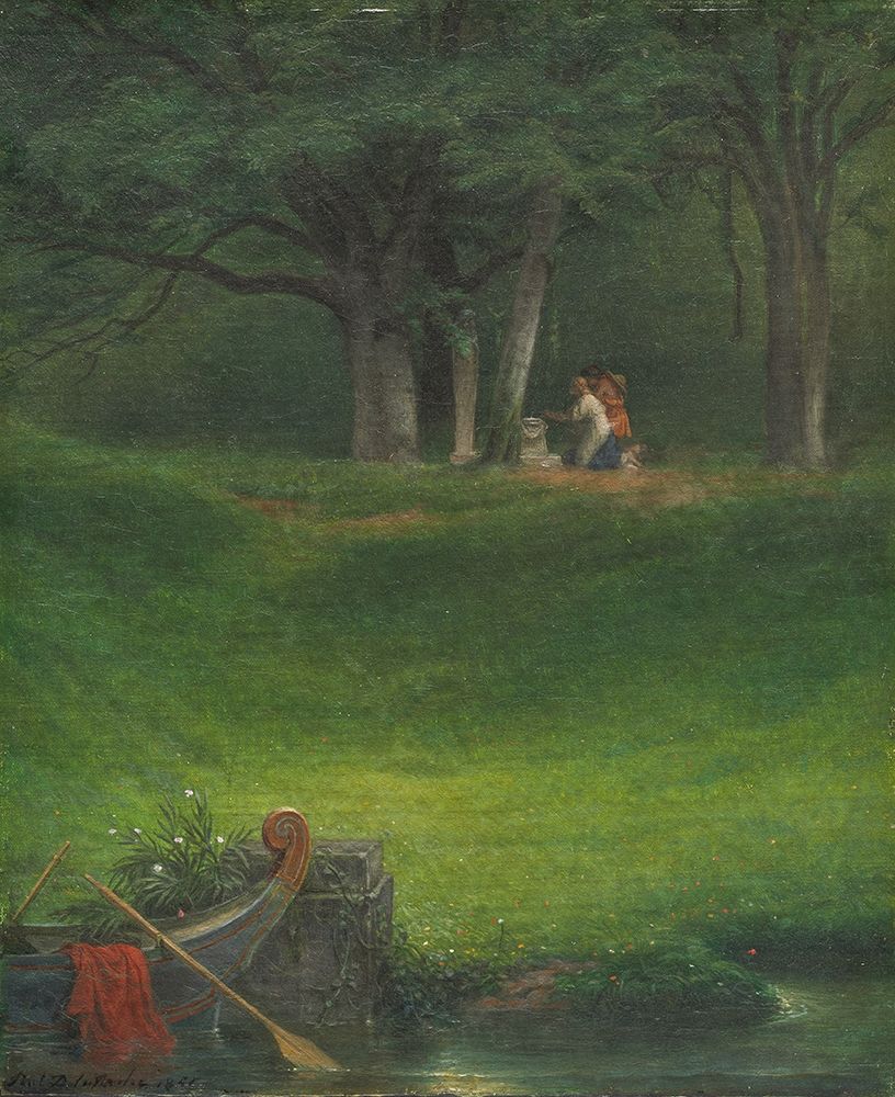 Offering to the God Pan art print by Paul Delaroche for $57.95 CAD