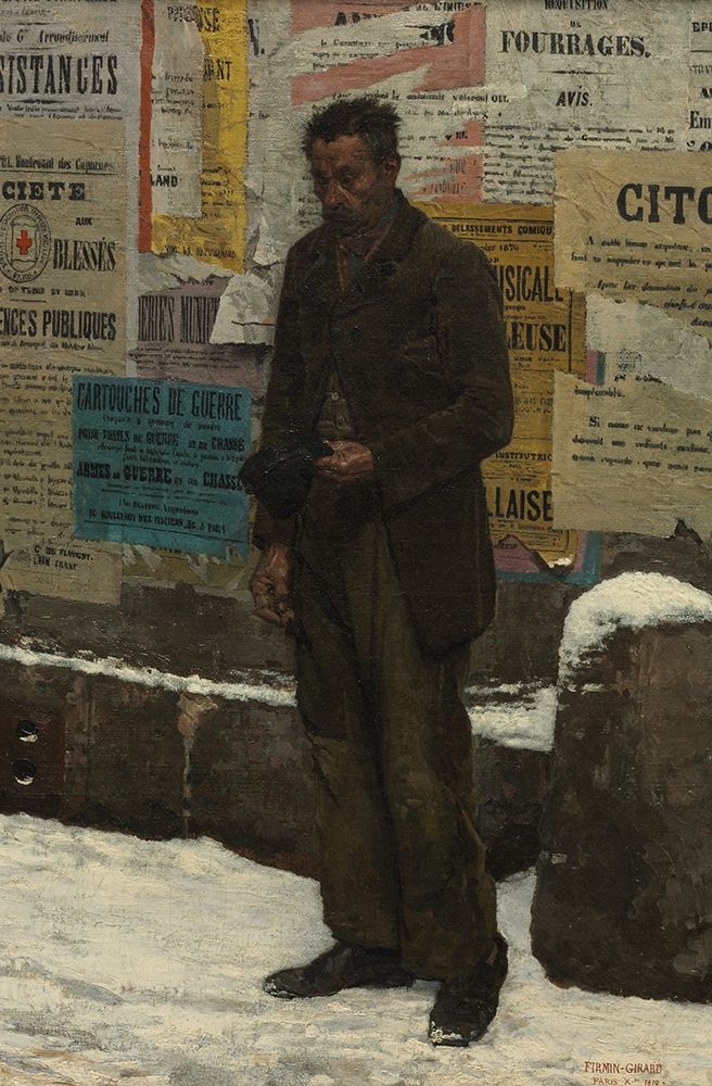The Veteran art print by Marie-Francois Firmin-Girard for $57.95 CAD
