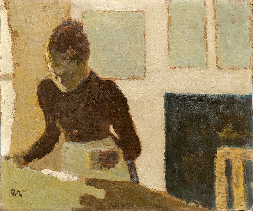 Laundress art print by Edouard Vuillard for $57.95 CAD