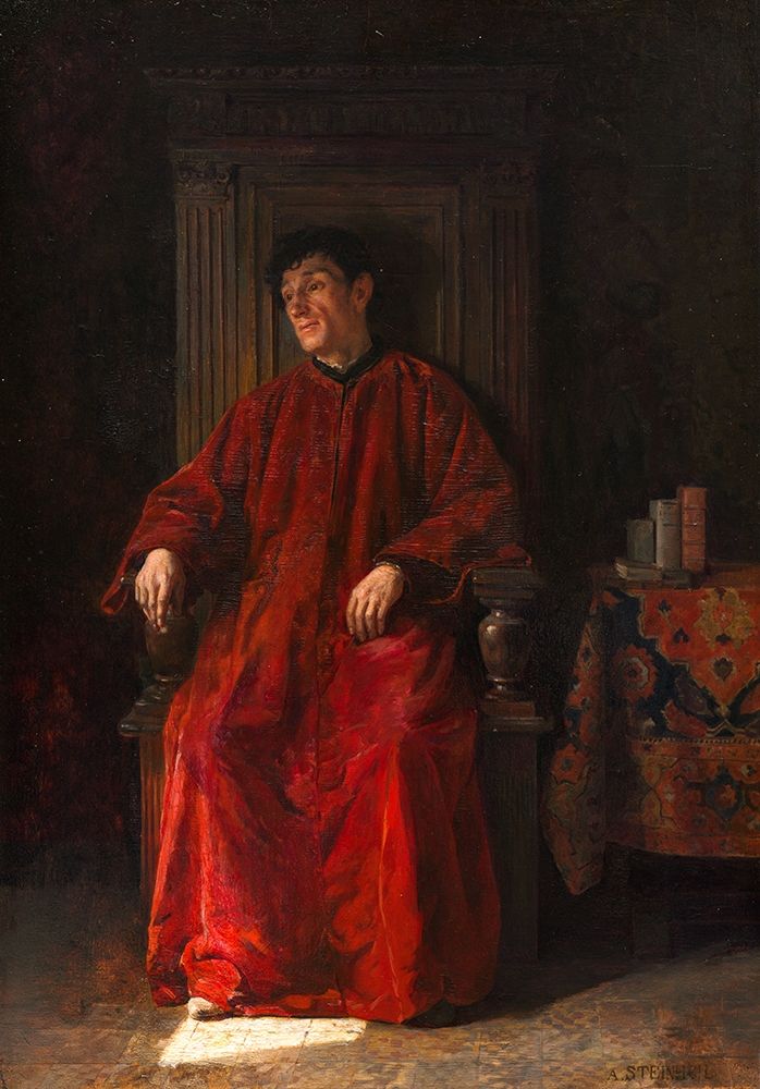 Judge in Red Robe art print by Adolphe Charles Edouard Steinheil for $57.95 CAD