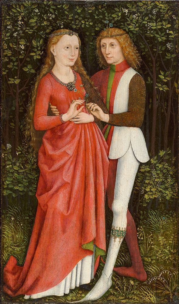 A Bridal Couple art print by Germany 19th Century for $57.95 CAD