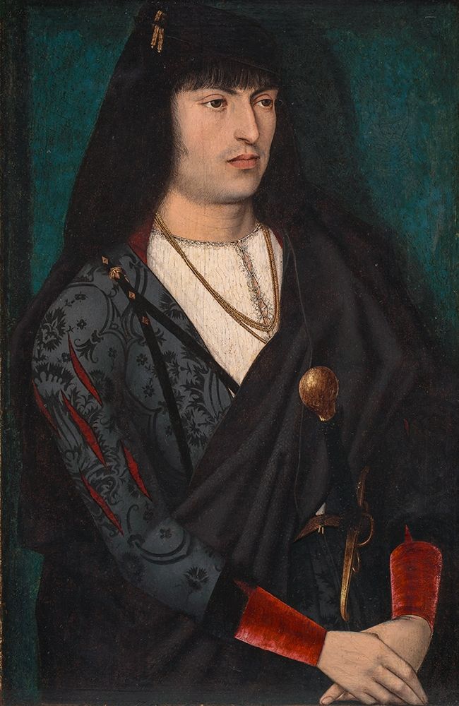 Portrait of a Man art print by France 15th Century for $57.95 CAD