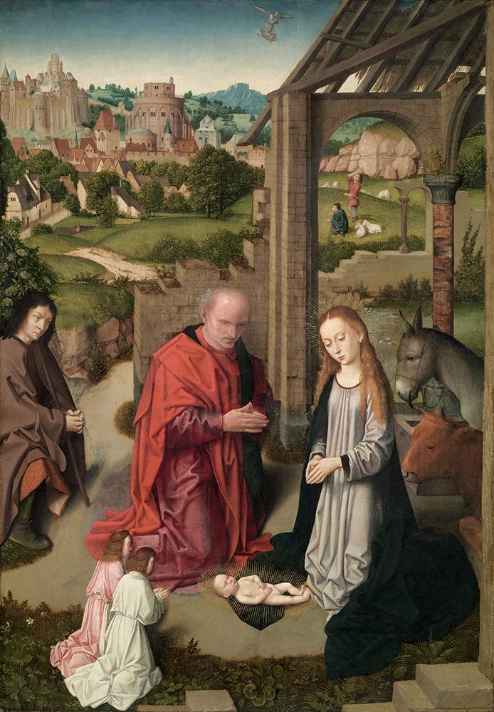 The Nativity art print by Gerard David for $57.95 CAD