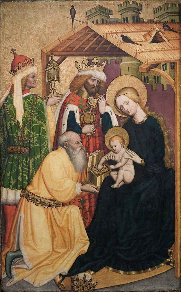 Adoration of the Magi art print by Konrad Laib for $57.95 CAD