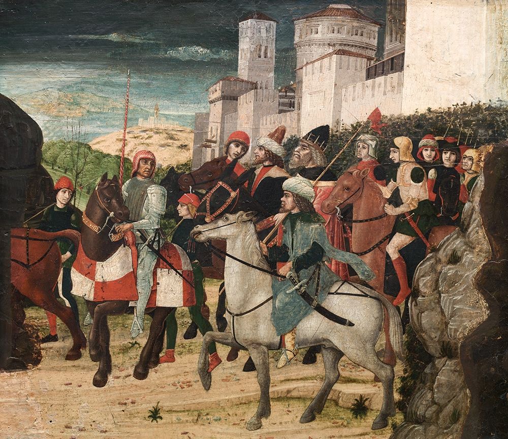 Procession of the Magi art print by Bernardo Parentino for $57.95 CAD