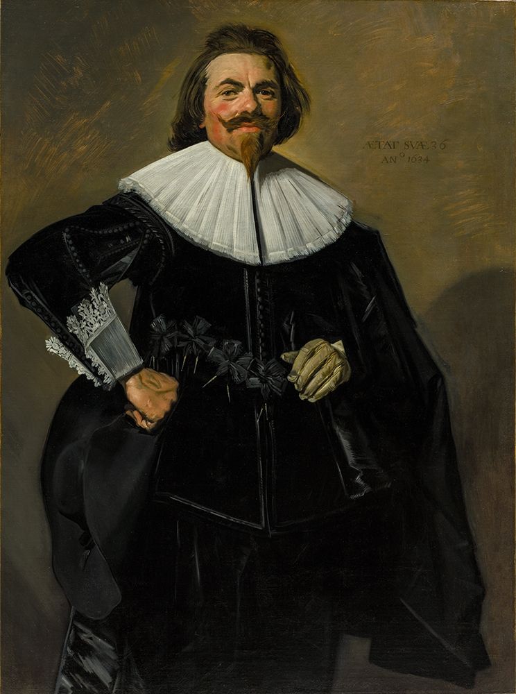 Portrait of Tieleman Roosterman art print by Frans Hals for $57.95 CAD