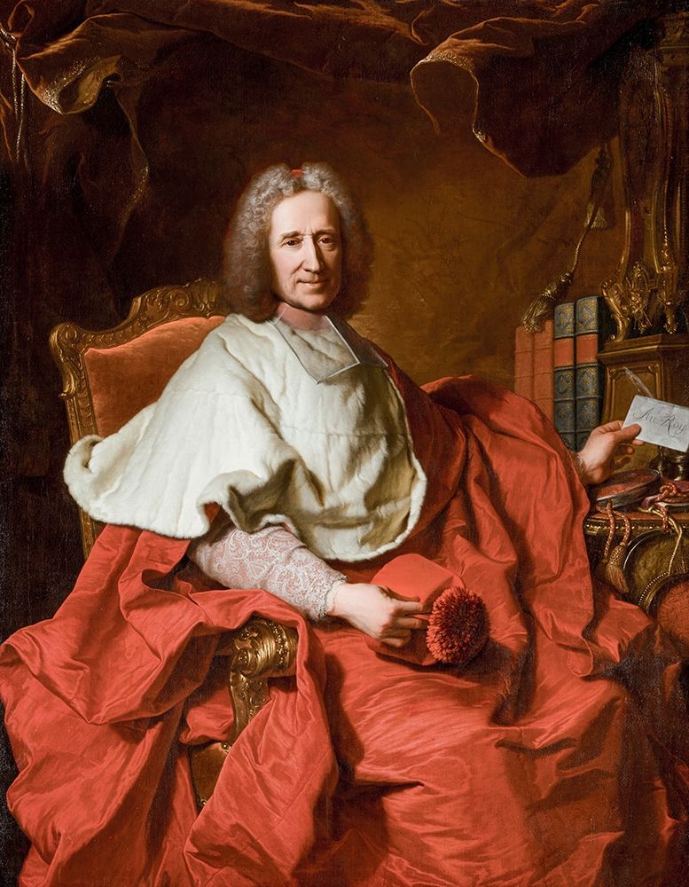 Portrait of Cardinal Guillaume Dubois art print by Hyacinthe Rigaud for $57.95 CAD