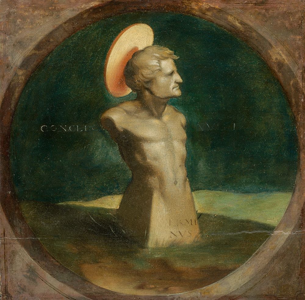 Terminus, the Device of Erasmus ca 1532 art print by Hans Holbein the Younger for $57.95 CAD