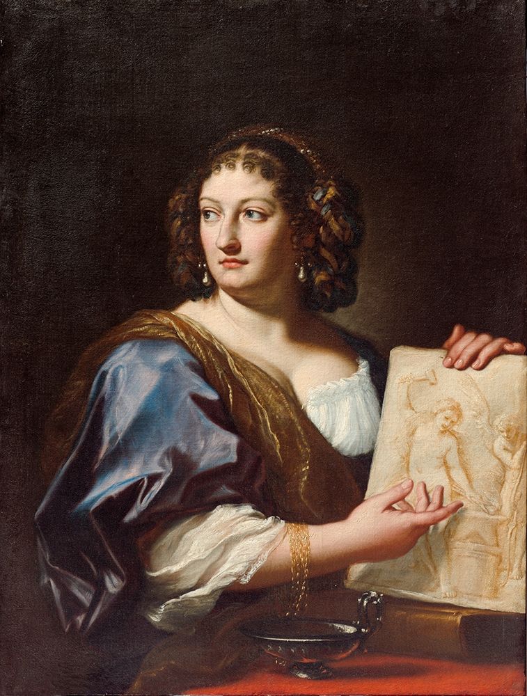 Portrait of Francesca Gommi Maratti art print by Carlo Maratti for $57.95 CAD