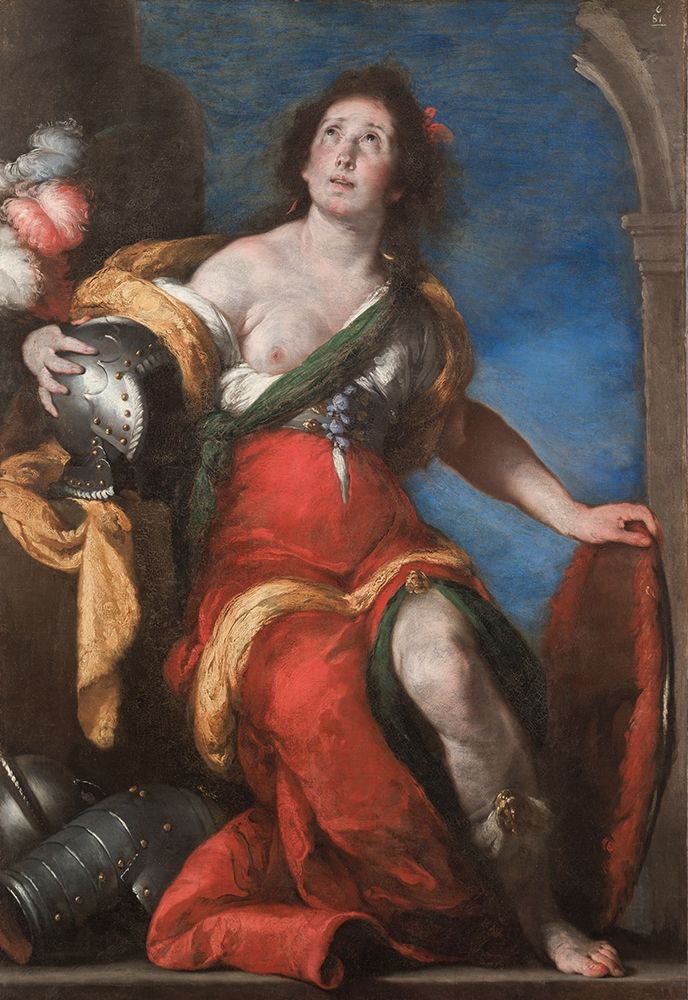 Allegorical Figure art print by Bernardo Strozzi for $57.95 CAD