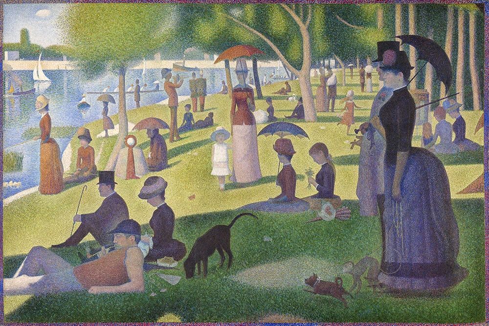 A Sunday on La Grande Jatte 1884 art print by Georges Seurat for $57.95 CAD